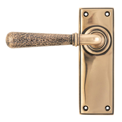 Hammered Newbury Lever Latch Set