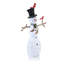 Outdoor Mesh Snowman Christmas Decoration with LED Lights-2117286053