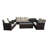 Gittens 7 - Person Patio Conversation Sets with Cushions-1759428717