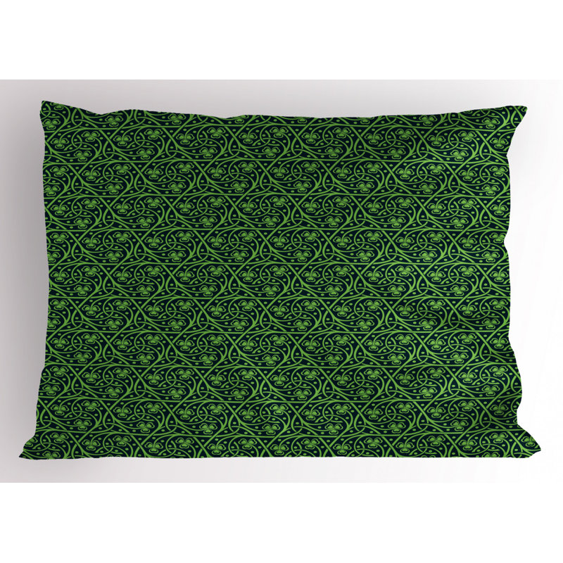 Dots Polyester Geometric Sham Set, Twin