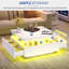 Deallen Block Coffee Table with Storage-1632341790