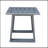 Coffee Table, Powder Pewter