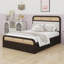 Lit plateforme avec lit gigogne et 2 tiroirs-689185270