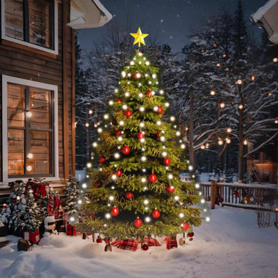Tree Light Cold White PVC Suitable for 70.9 in Trees LED Christmas Lights