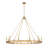Parker 12 Light Chandelier in Rubbed Brass