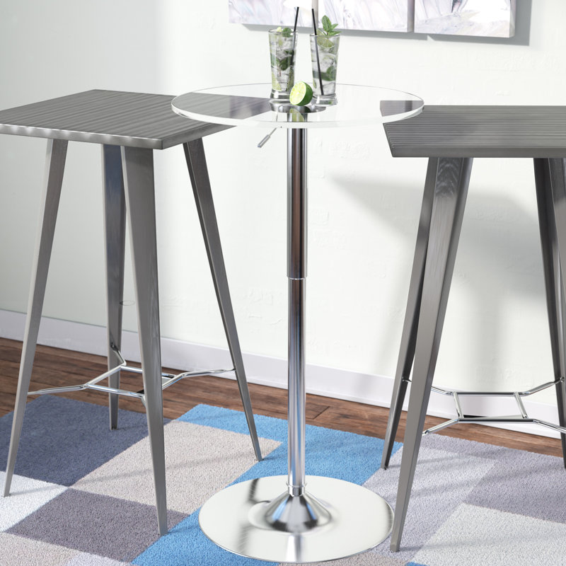 Direct Bar Table, Gunmetal Grey