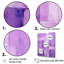 Art Deco Lavender Abstract Lines - reproduction sur toile-2029342957-2029342956