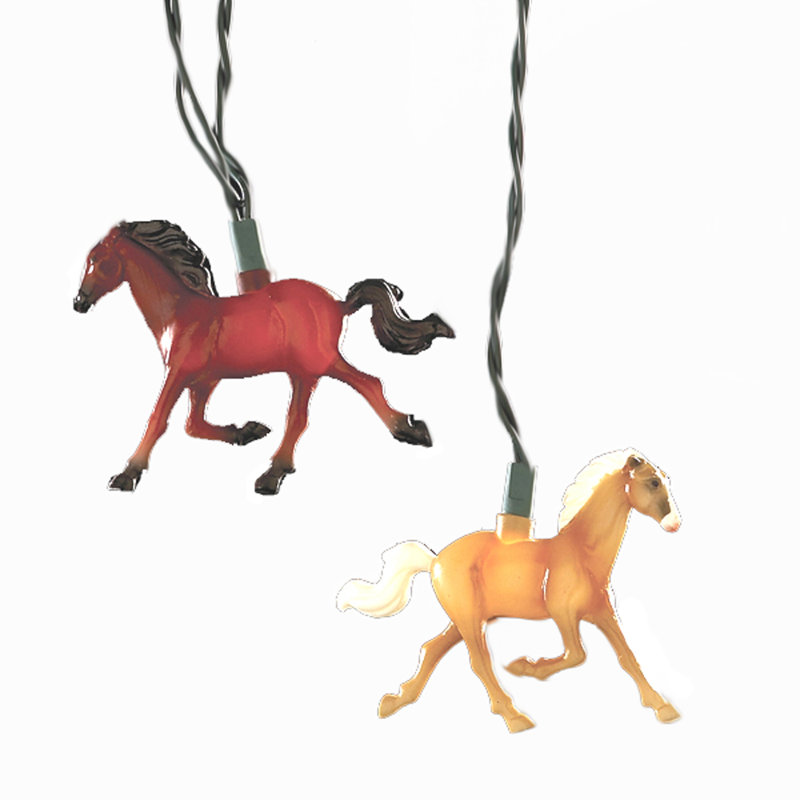 Éclairage pour chaîne 10 lumières running cheval
