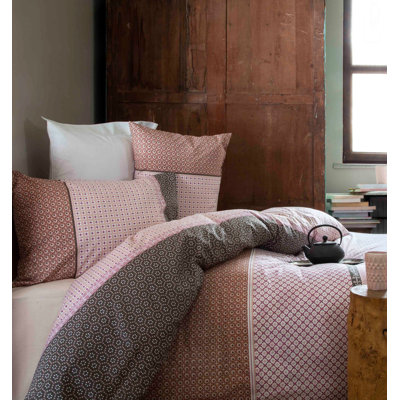 Cotton Geometric Shapes Duvet Cover
