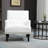 Annalese 28.5'' Wide Modern Leather Armchair-71856050