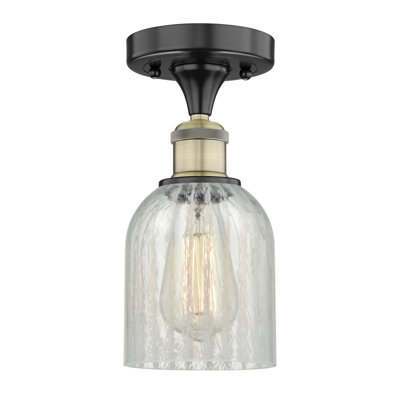 Losurdo Glass Semi Flush Mount