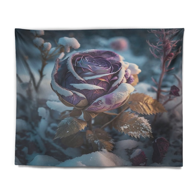 - Tapisserie murale florale et botanique, H 32 po x l 39 po