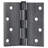 36 in. x 80 in. 4-Lite Rain Decorative Glass Mocha Stain Fiberglass Prehung Front Entry Door-88668813