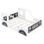 Lit plateforme classique avec roulettes en forme de voiture
