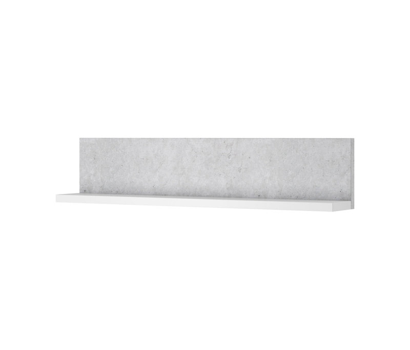Ayhm Floating Shelf, Concrete Grey