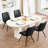 Upholstered Faux Leather Dining Chair-1713685829-1722779344