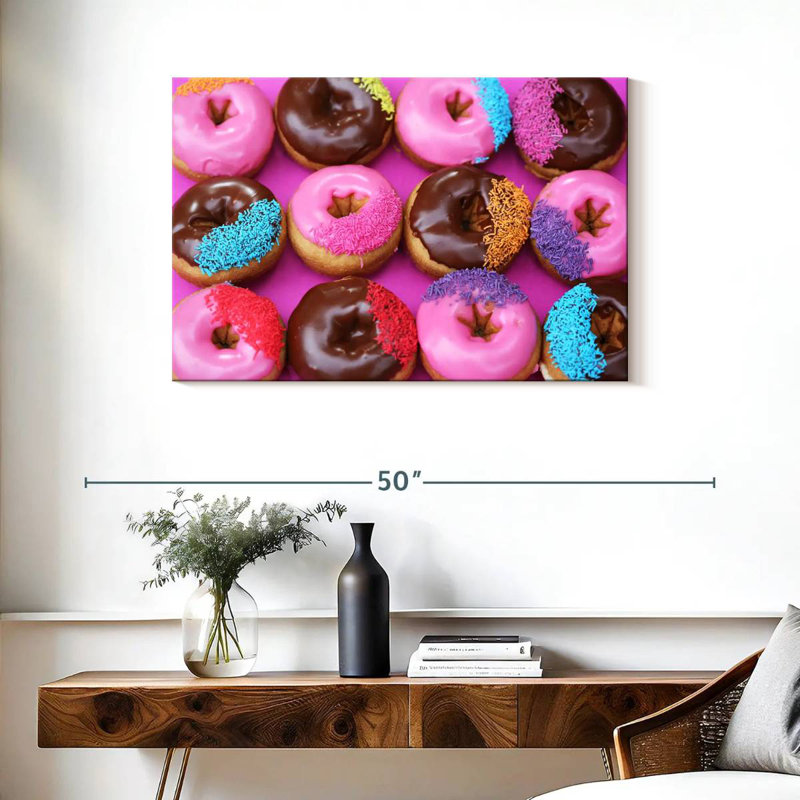 Yarlin Sprinkled Donuts, H 24 po x l 36 po