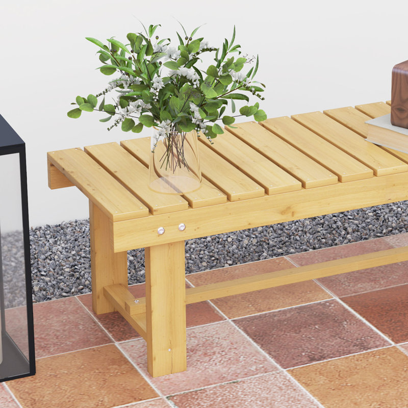 Banc de jardin en bois Carnahagh