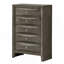 Coffre Marilla G1505-CH, gris