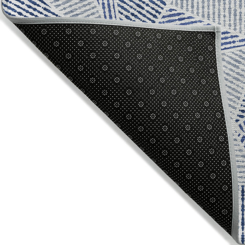 Itzayana Washable Geometric Indoor / Outdoor Rug, Rectangle 1'8" x 2'6"