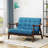 Oxendine Square Arm Settee, Accent Sofa-809698916