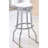 Upholstered Metal Swivel Bar Stool  (2 Of Set)-125536046