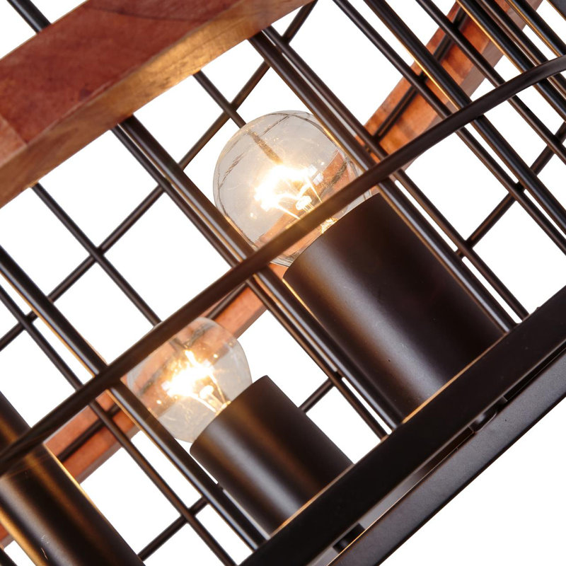4 - Light Black Lantern Pendant