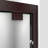 DreamLine Encore 32 inch D x 54 inch W x 78 3/4 inch H Semi-Frameless Bypass Shower Door in Chrome with Center Drain Black Shower Base Kit-29346419-29346425-132254062