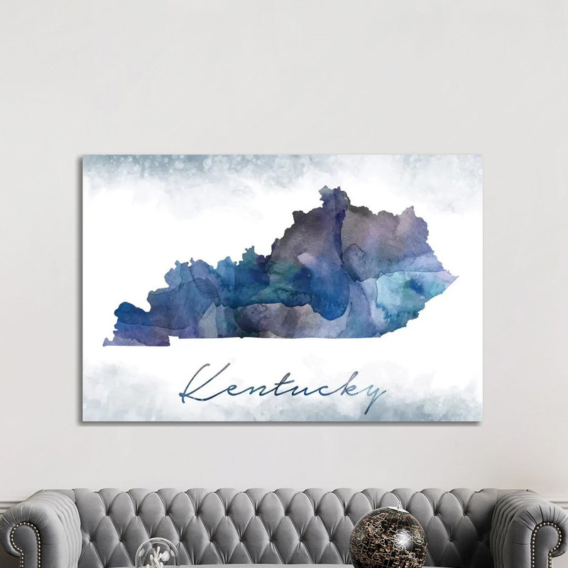 «South Carolina State Bluish», reproduction sur toile tendue, H 40 po x l 60 po x 1,5 po, Kentucky