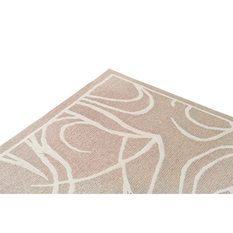 Cotton Abstract Area Rug