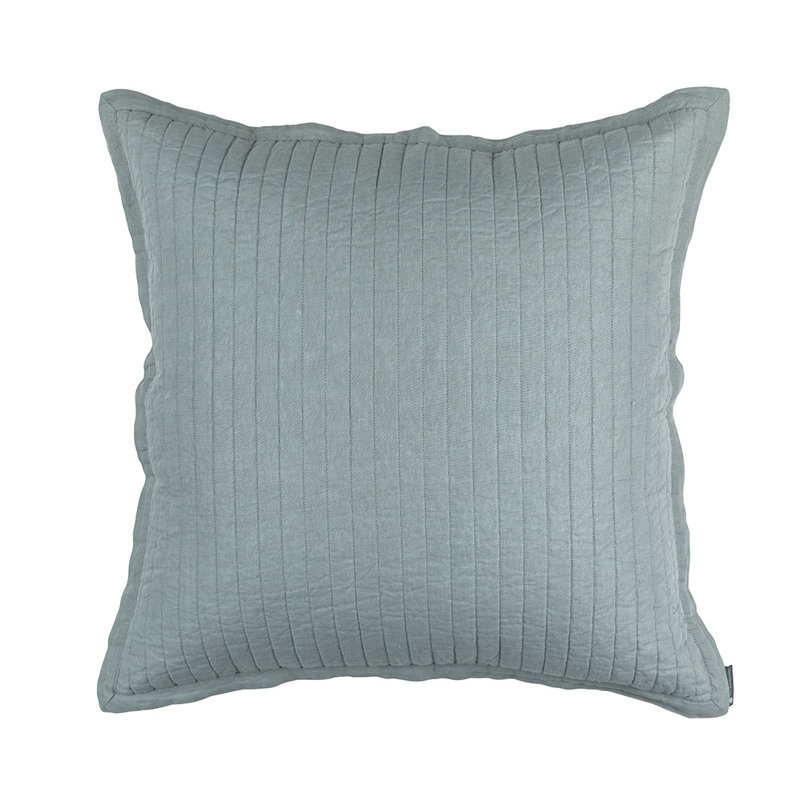 Tessa Linen Euro Pillow Cover & Insert, Sky