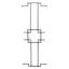 Rallonge de treillis fer gothic Alarah