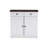 Kaisley 2-Drawers White Painted Engineered Wood Sideboard, 31.09'' H X 13.99'' W X 30.32'' L