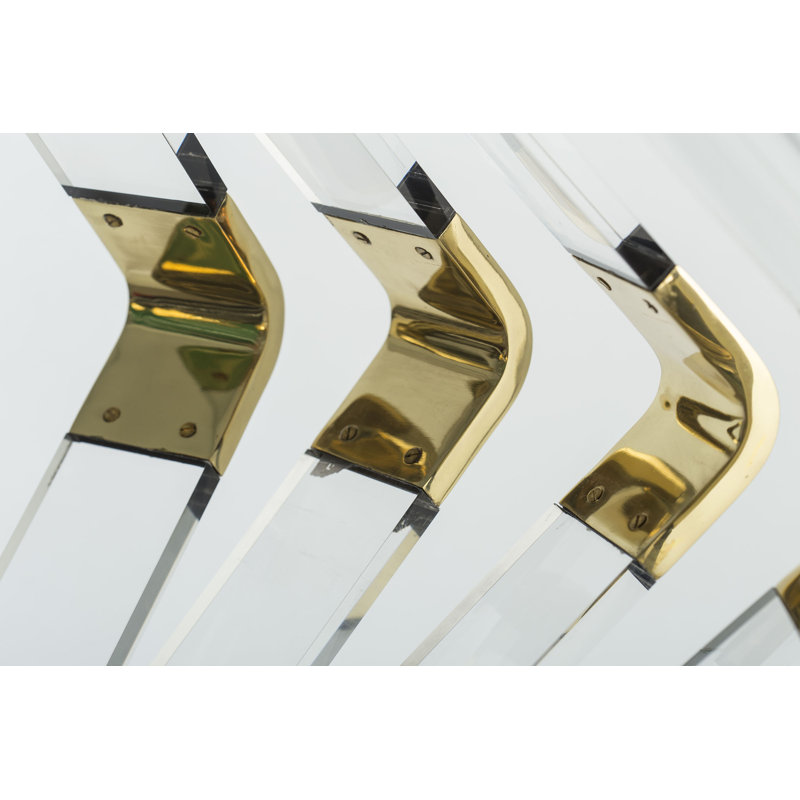 Nellcote 4 - Light Chandelier, Brass