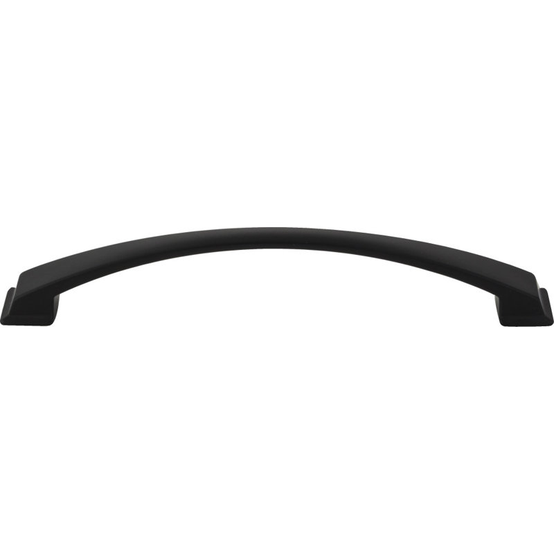 Roman Arch Pull, Matte Black, 3 3/4"