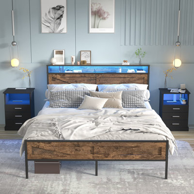 Farino Metal Bed