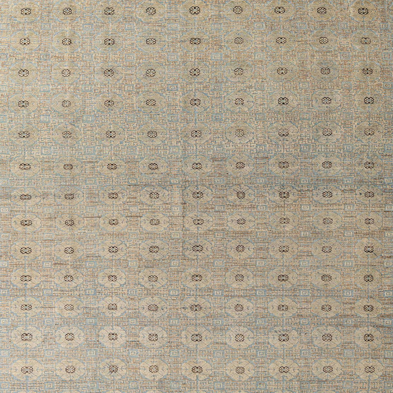 Abstract Indoor Rug, Square 3'