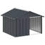 Niche pour chien vidaXL anthracite 45,9 po x 40,6 po x 32,3 po-87937199-87937198