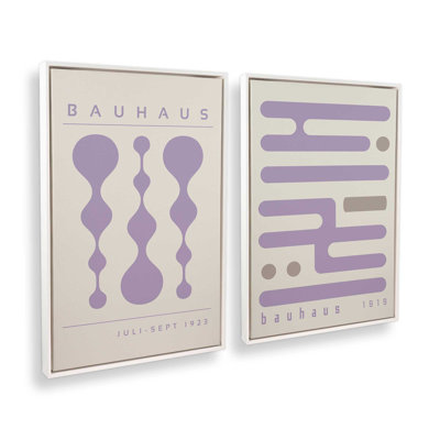 Ensemble de 2 circuits mauves rétro