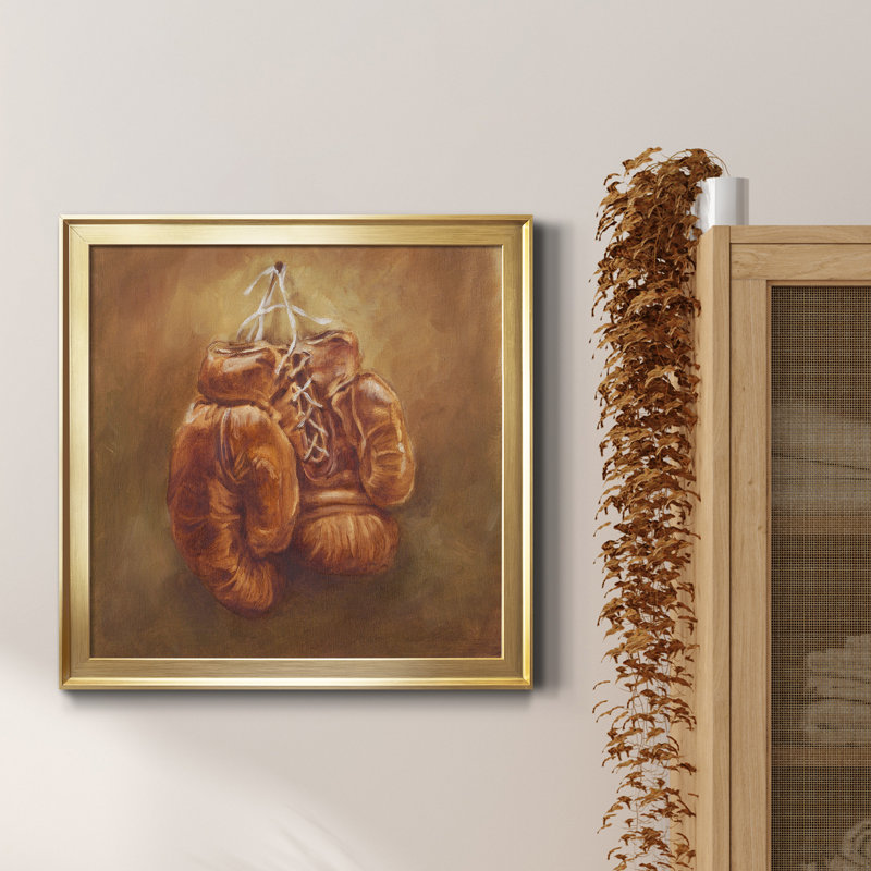 «Rustic Sports I», reproduction encadrée de qualité supérieure - prête à être accrochée, H 34,5 po x l 34,5 po x P 1,5 po