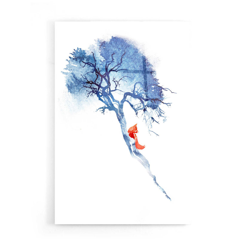 «It's No Way» par Robert Farkas, art mural en verre acrylique, H 24 po x l 16 po x P 0,2 po