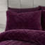 Cosy Diamond Faux Fur Duvet Cover Set-90559960-90559958