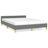 Pranavi vidaXL Fabric Platform Bed Frame, Slats Support, No Mattress-1560611684-1560611686