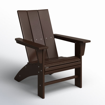 POLYWOOD Modern Curveback Adirondack Chair