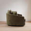Fauteuil d'appoint en chenille surdimensionné-701439377