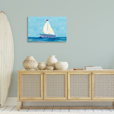 Sail The Sea Canvas Wall Art by Julie Derice