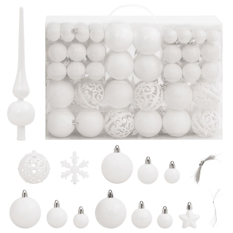Christmas Decorative Accent, White