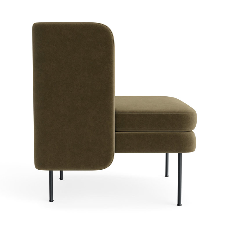 MTO - Bloke Lounge Chair, Moss Velvet