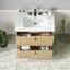 Meuble-lavabo 30 po avec lavabo en céramique-327678769