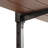 Atwood Mango Wood Three-Tier Adjustable Wall Shelf